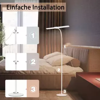 Торшер ZMH, белый