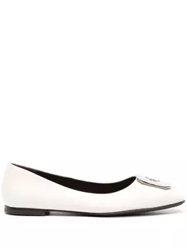 Tory Burch балетки Georgia, нейтральный цвет