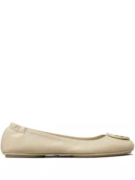 Tory Burch балетки Minnie, нейтральный цвет