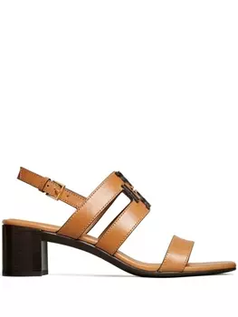 Tory Burch босоножки Ines 55, коричневый