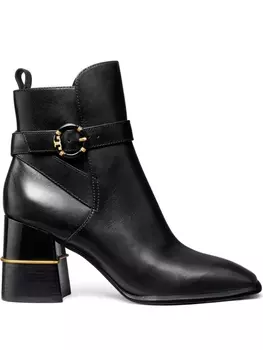 Tory Burch ботильоны с пряжками, черный