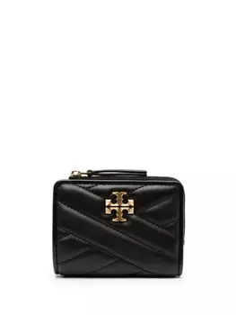 Tory Burch бумажник Kira Chevron, черный
