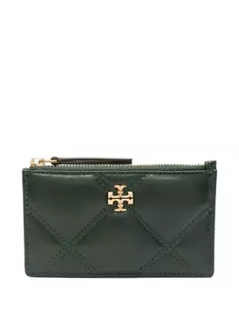 Tory Burch футляр для карточек Кира, зеленый