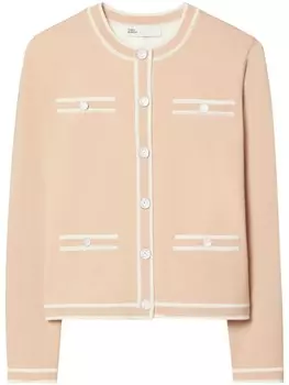 Tory Burch кардиган Kendra, нейтральный