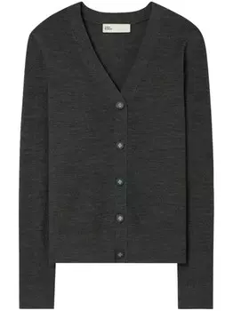 Tory Burch кардиган Simone, серый