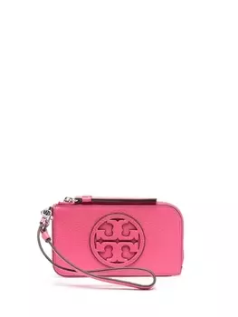 Tory Burch картхолдер Miller с логотипом, розовый