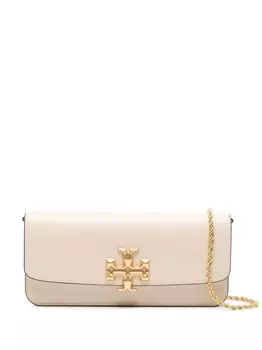 Tory Burch клатч Eleanor, нейтральный цвет