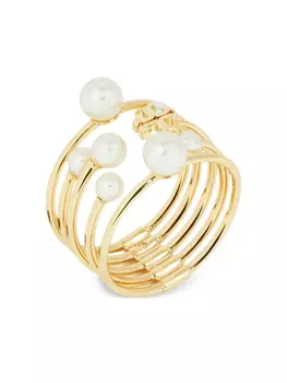 Tory Burch кольцо Kira, золотой