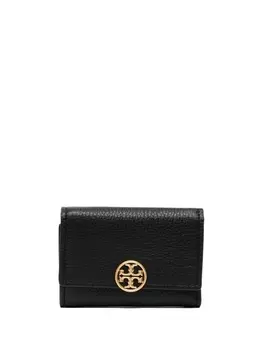 Tory Burch кошелек Miller с логотипом, черный