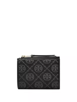 Tory Burch кошелек с монограммой, черный