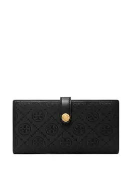 Tory Burch кошелек T Monogram, черный