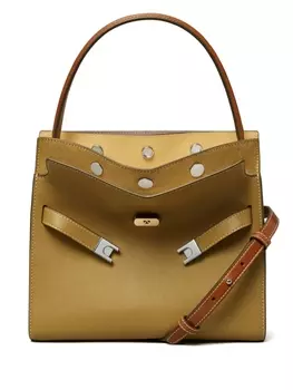 Tory Burch маленькая сумка-тоут Lee Radziwill, желтый