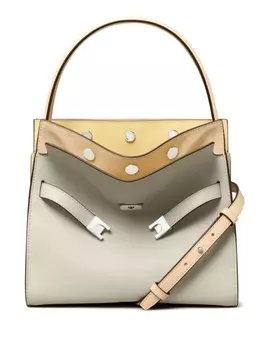 Tory Burch маленькая сумка-тоут Lee Radziwill, серый