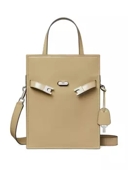 Tory Burch маленькая сумка-тоут Lee Radziwill, нейтральный цвет