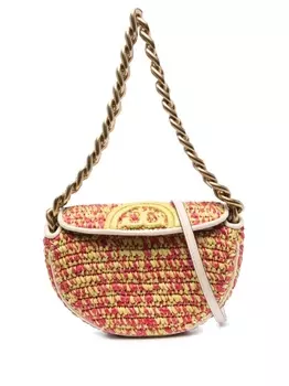 Tory Burch мини-сумка через плечо Fleming, желтый