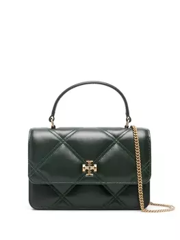 Tory Burch мини-сумка Кира, зеленый