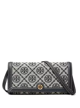 Tory Burch мини-сумка с монограммой, синий