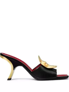 Tory Burch мюли Patos Mismatched 80, черный