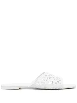 Tory Burch мюли с вырезами, белый