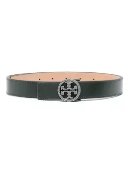 Tory Burch ремень 1" Miller, зеленый