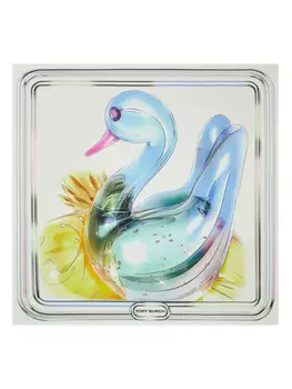 Tory Burch саронг Lucky Duck, синий