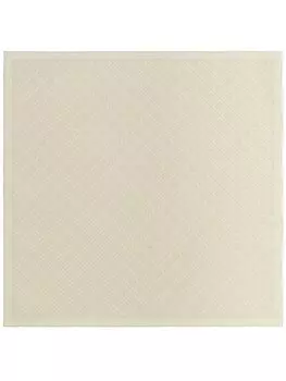 Tory Burch шелковый платок T Monogram, нейтральный цвет