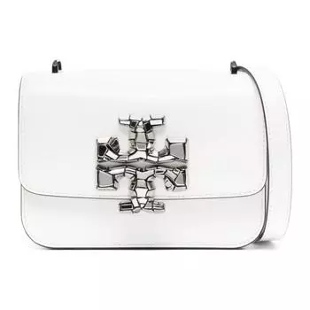 TORY BURCH Сумка через плечо Eleanor из телячьей кожи, маленькая женская, белая