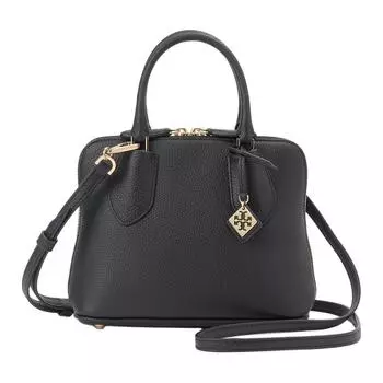 TORY BURCH Сумка через плечо из коровьей кожи, женская, мини, черная