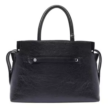 TORY BURCH Сумка через плечо MERCER, кожаная, среднего размера, женская, черная