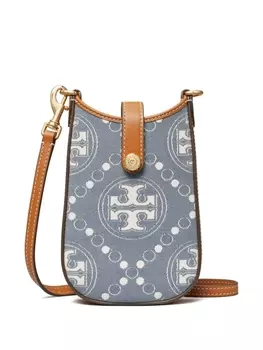 Tory Burch сумка через плечо T Monogram, синий