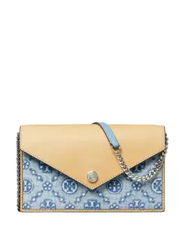Tory Burch сумка через плечо T Monogram, синий