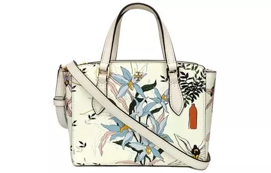 TORY BURCH Сумка Emerson Leather, мини-сумка через плечо, белая, женская