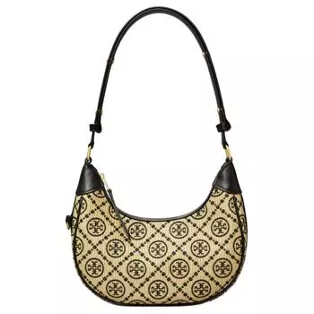 TORY BURCH Сумка из полиэстера, женская, через плечо, черная