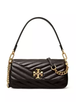 Tory Burch сумка на плечо с логотипом, черный