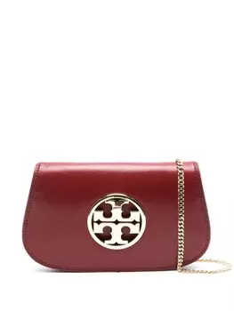 Tory Burch сумка на плечо с пряжкой Double T, красный