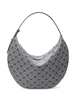 Tory Burch сумка с монограммой, черный