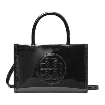TORY BURCH Сумка-шоппер Ella из искусственной кожи, сумка-шоппер, сумка через плечо, мини-сумка женская, черная