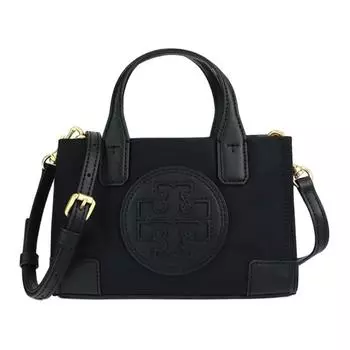 TORY BURCH Сумка-шоппер Ella из полиамида, сумка для покупок, сумка на плечо, мини-сумка женская, черная