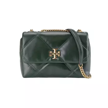 TORY BURCH Сумка-тоут Kira из кожи наппа, маленькая, женская, базиликово-зеленая