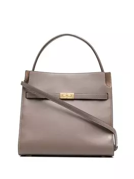 Tory Burch сумка-тоут Lee Radziwill, серый