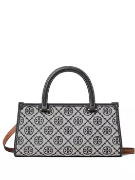 Tory Burch сумка-тоут T-Monogram, синий