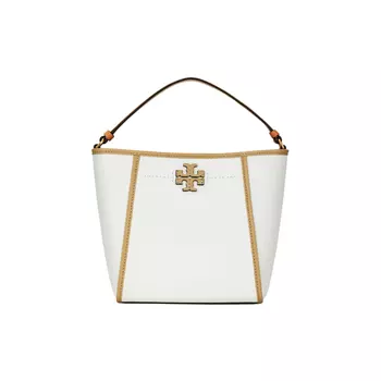 TORY BURCH Сумка-ведро McGraw из коровьей кожи, женская, белая