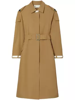 Tory Burch тренч с поясом, коричневый