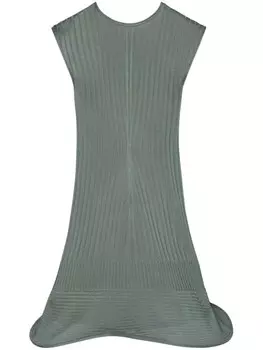 Tory Burch трикотажное платье с вырезом-лодочкой, синий