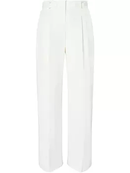 Tory Burch твиловые брюки, белый