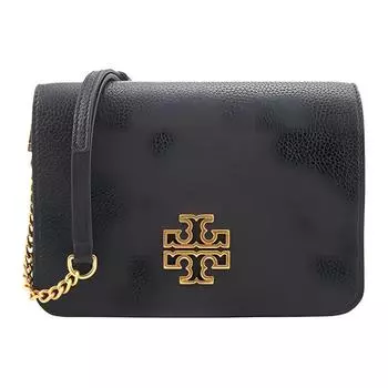 TORY BURCH Женская сумка через плечо Emerson из коровьей кожи, черная