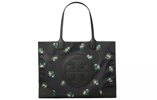 TORY BURCH Женская сумка Ella из полиэстера, черная