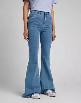 Тощий клеш форс интерьер донкерв Lee, синий