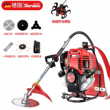 TOSRWELL Бензиновая газонокосилка Dowshwell газонокосилка 998 рюкзак + кошение + канавы Torsweil