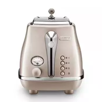 Тостер DeLonghi Icona Metallics CTOT2003.PK, розовый